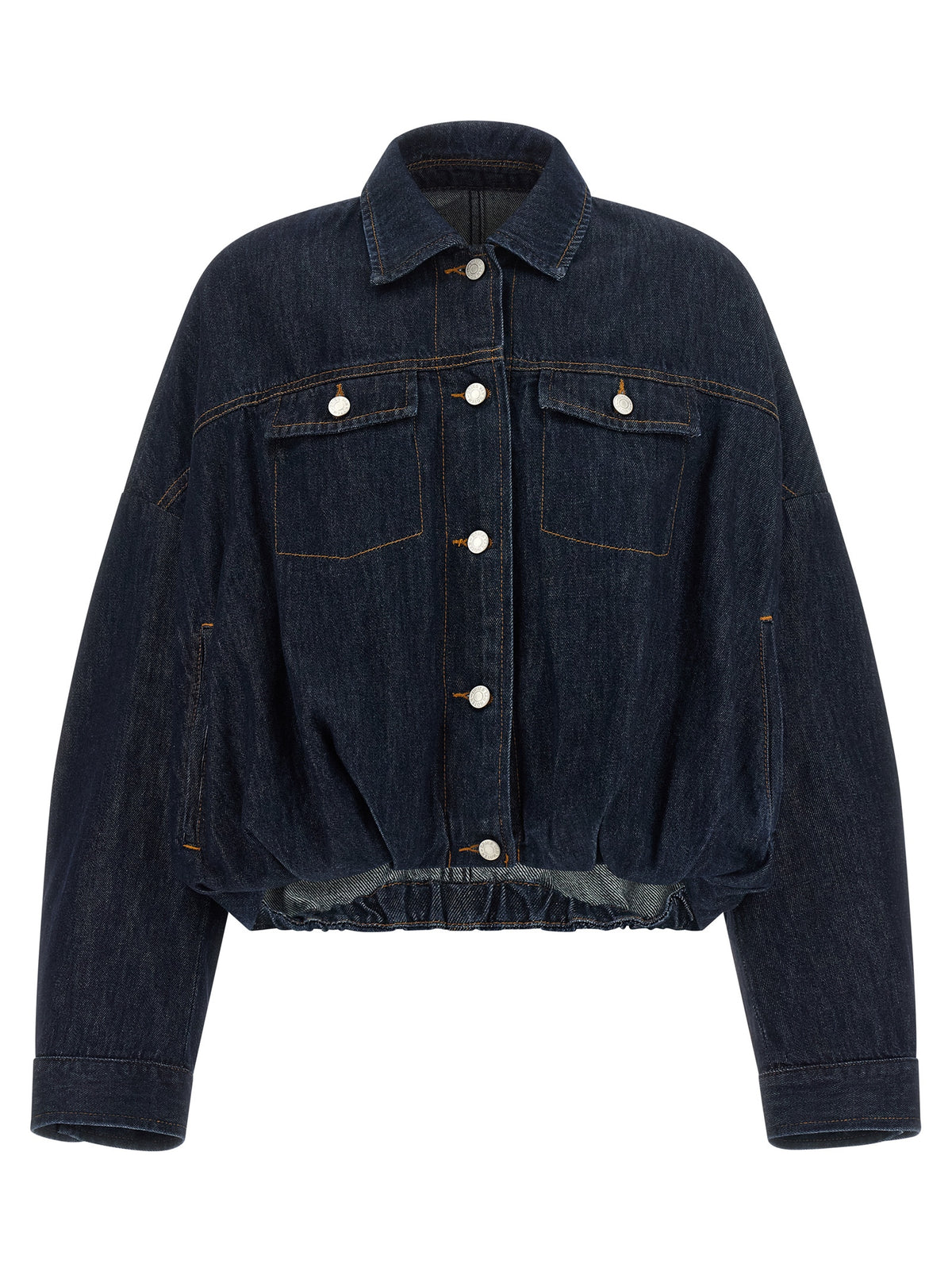 Veste en jean en coton bleu Dries Van Noten