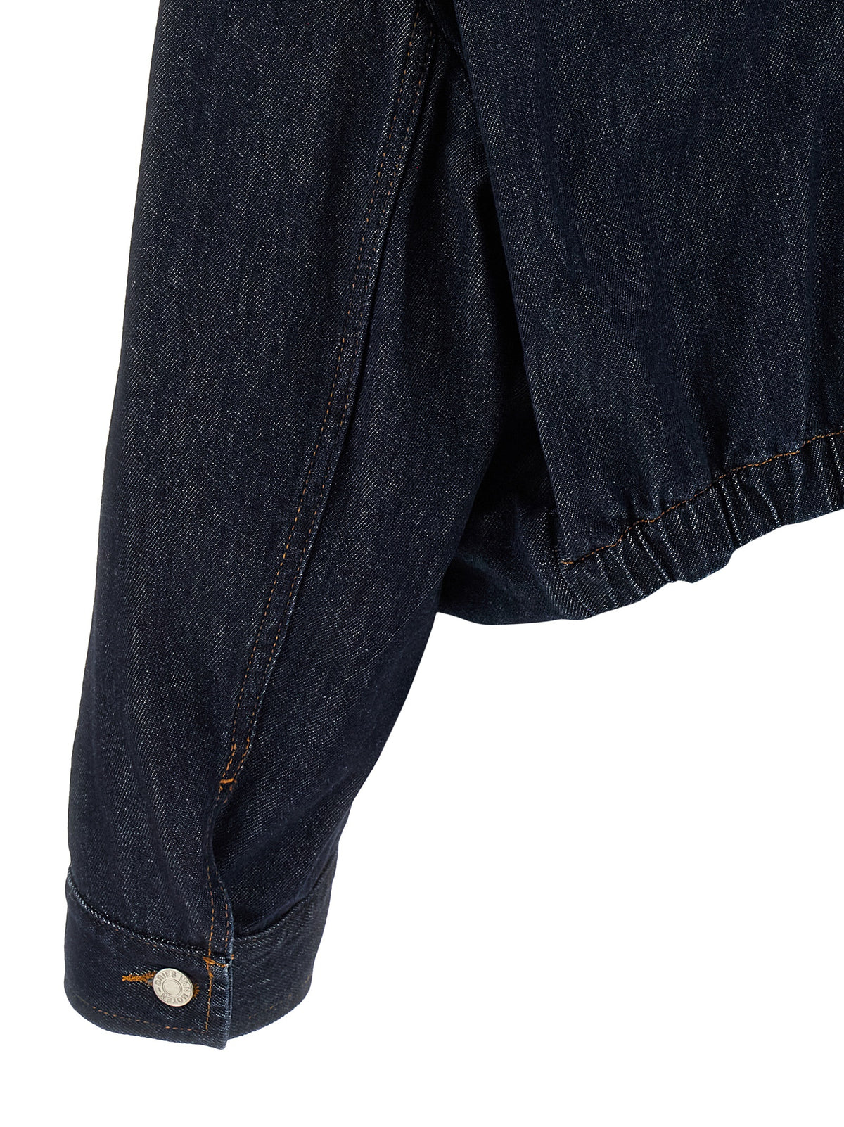 Veste en jean en coton bleu Dries Van Noten
