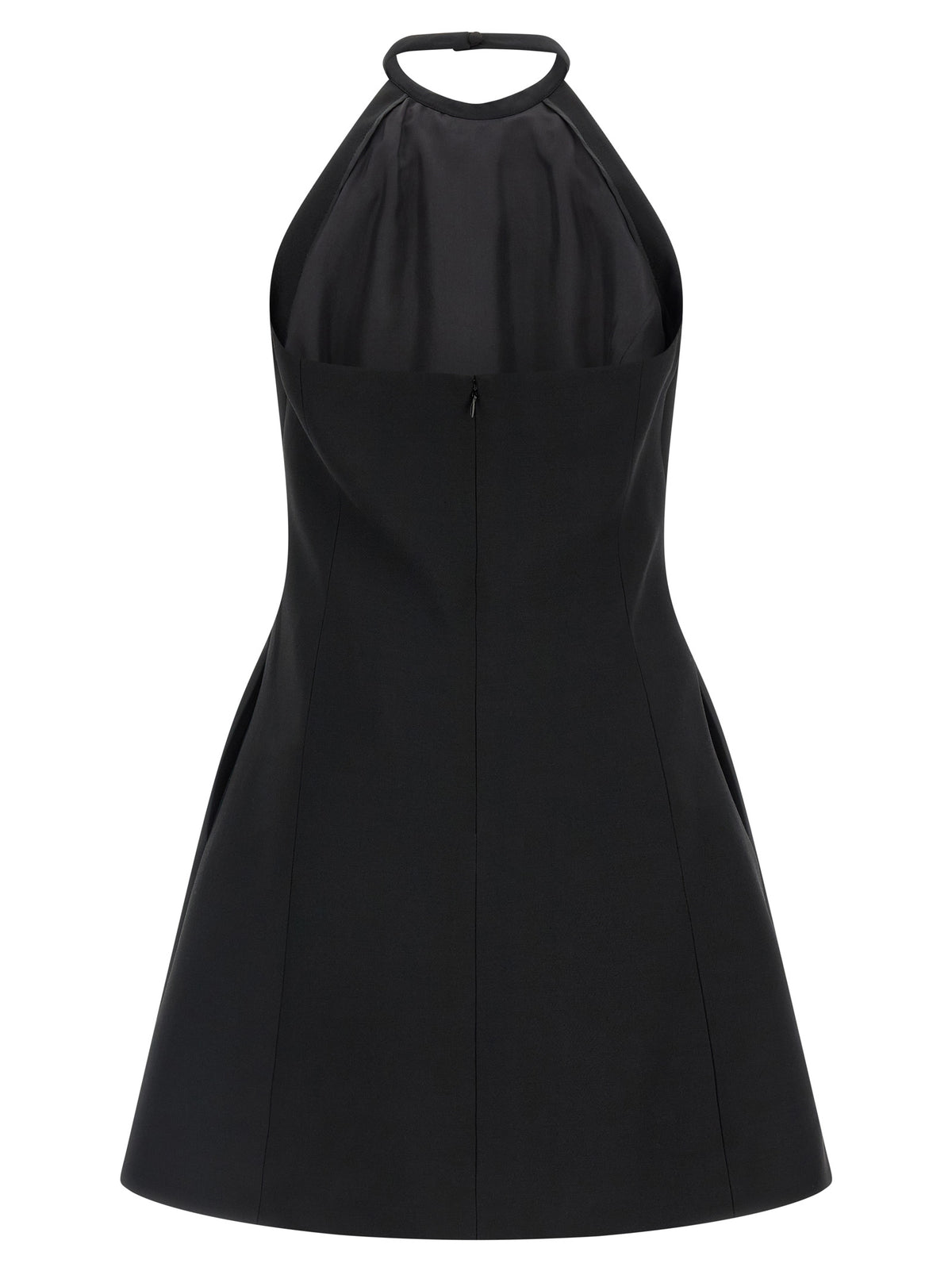 Robe courte noire en laine vierge Valentino Garavani