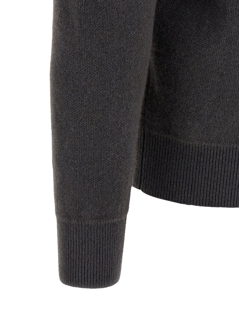 Lemaire Gray Cashmere Cardigan