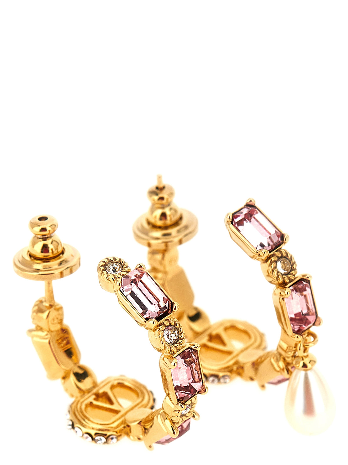 Boucles d'oreilles Valentino Garavani en laiton doré