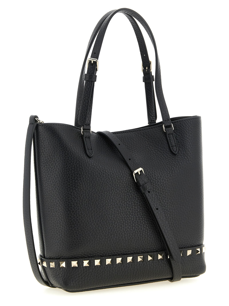 Valentino Garavani Black Calfskin Shoulder Bag