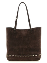 Sac à bandoulière Valentino Garavani en veau marron