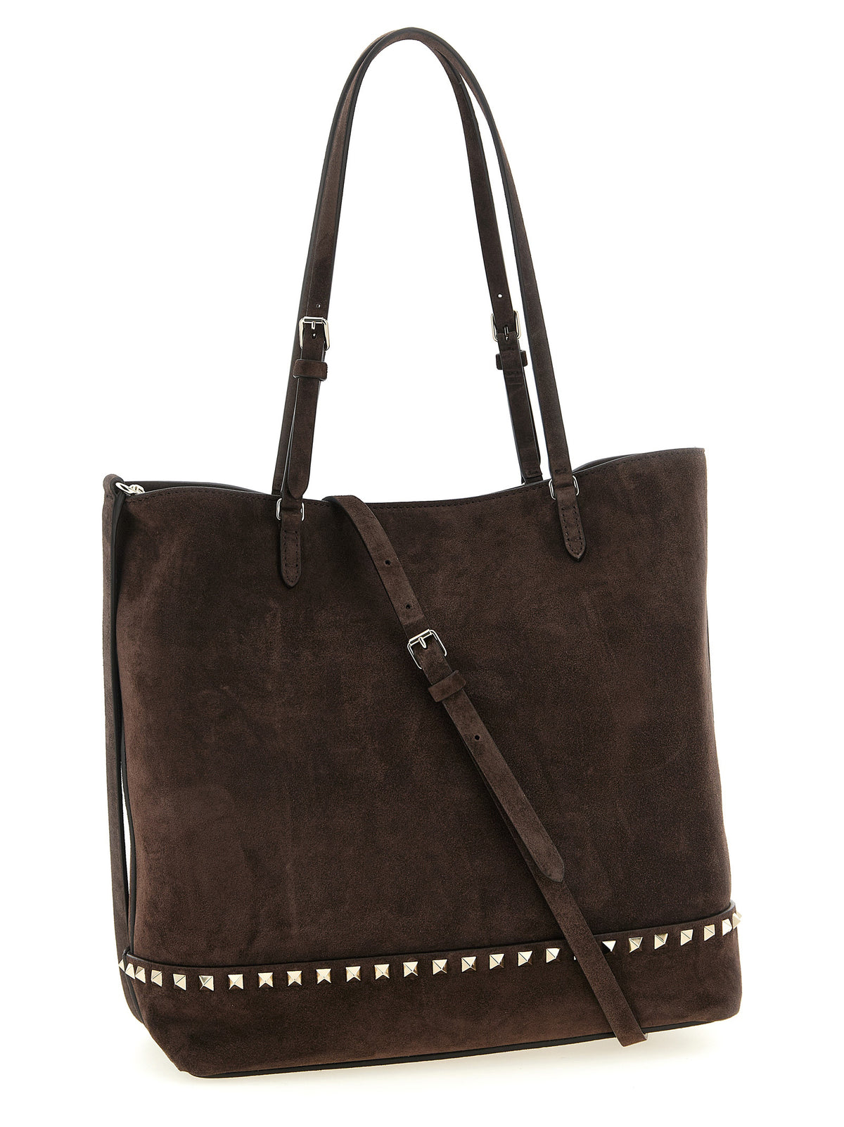 Sac à bandoulière Valentino Garavani en veau marron