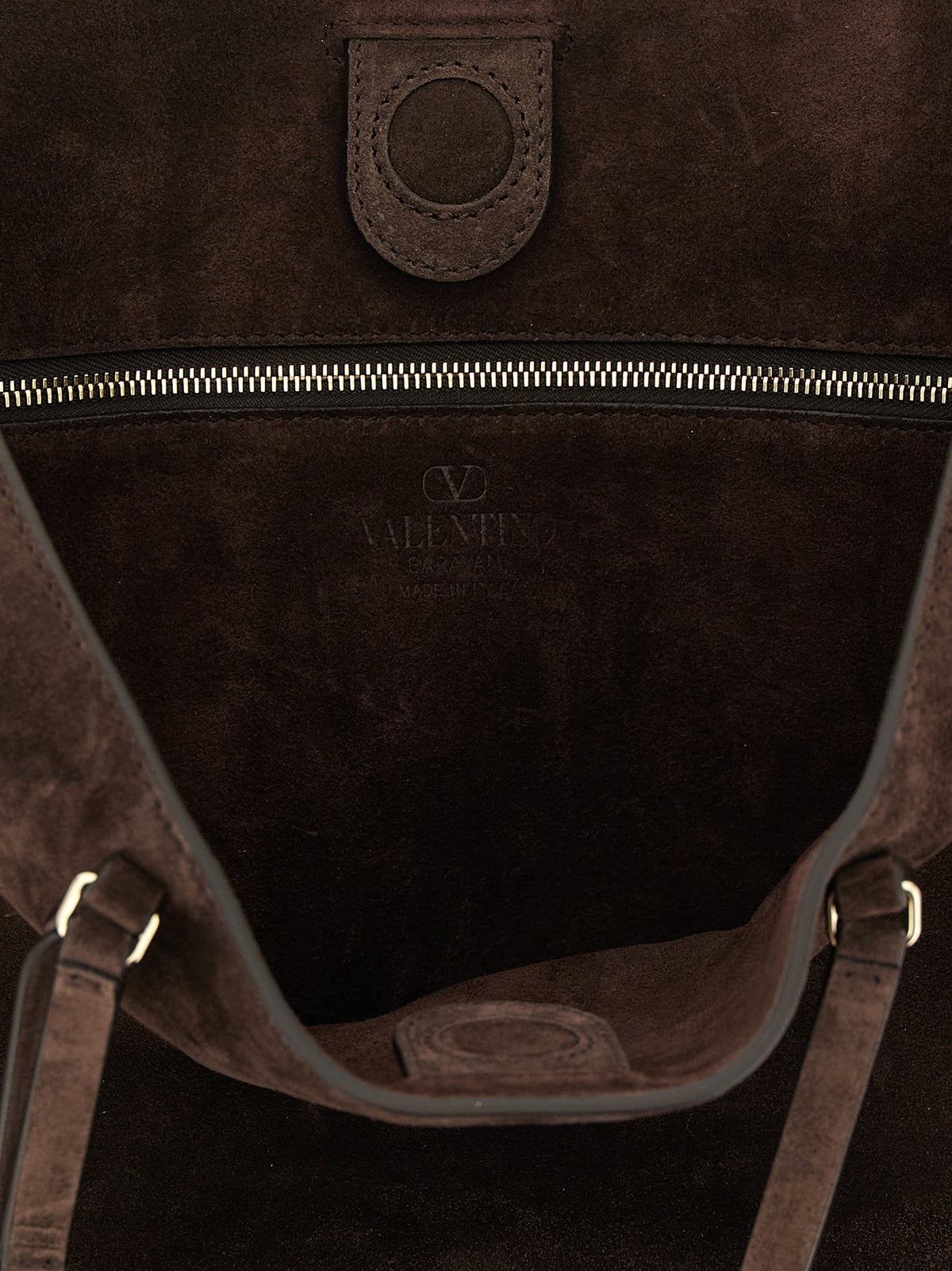 Sac à bandoulière Valentino Garavani en veau marron