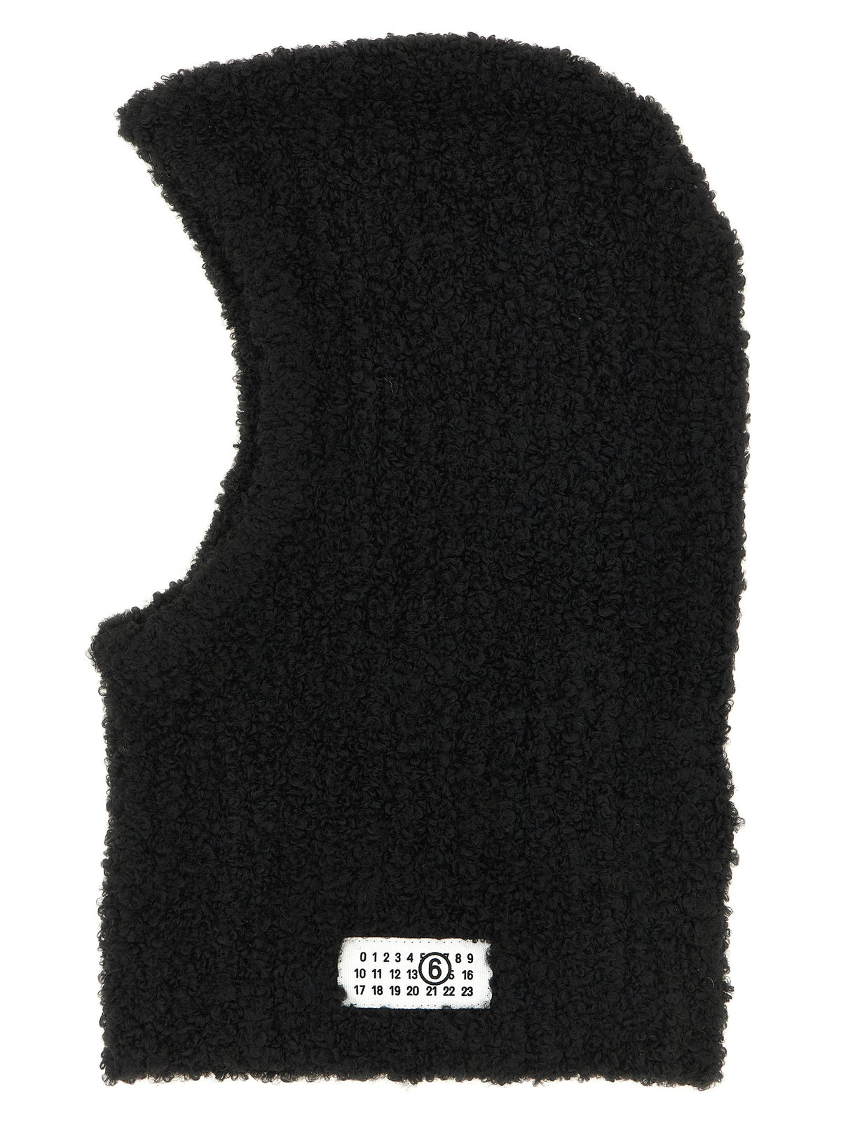 MM6 Maison Margiela Black Marabou Hat