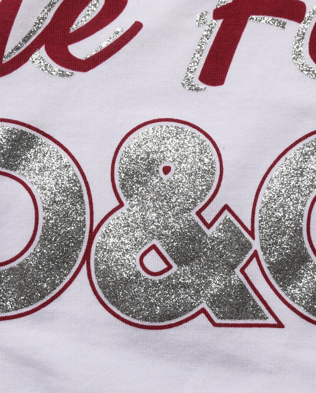 T-shirt Dolce & Gabbana en coton blanc à col rond et imprimé graphique