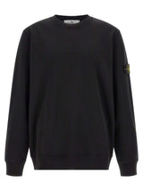 Sweat-shirt Stone Island en coton noir