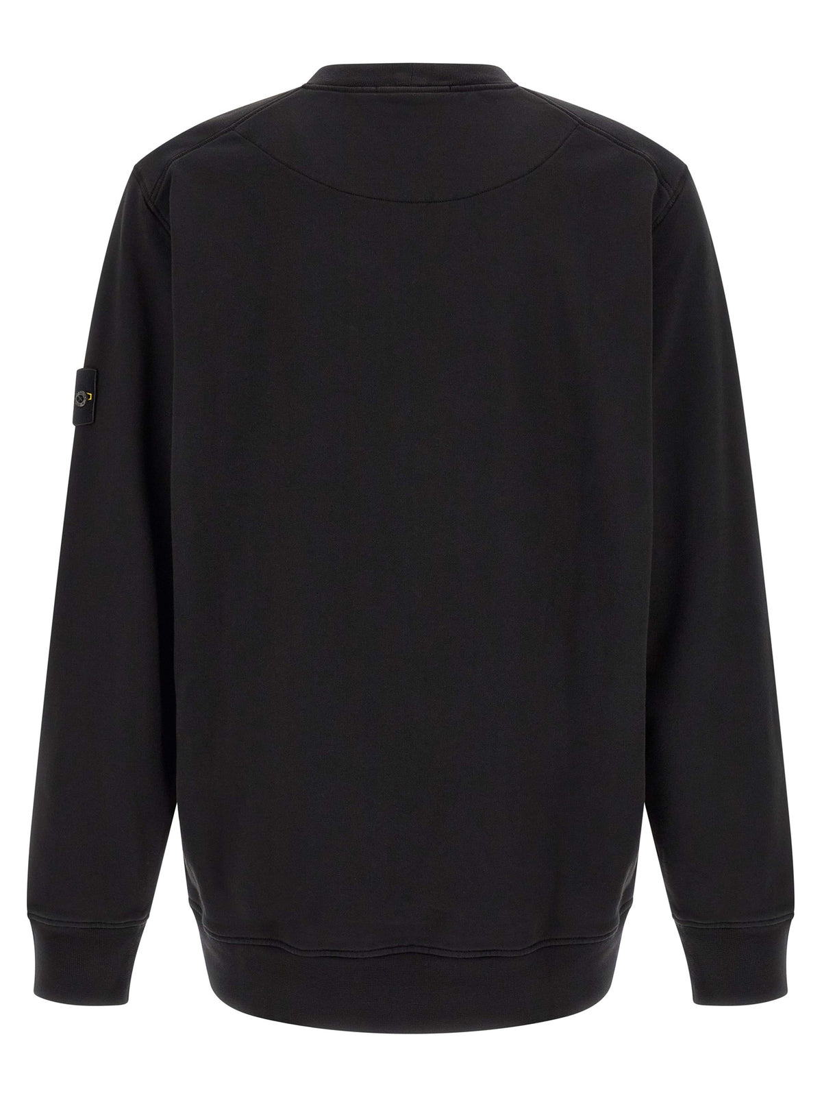 Sweat-shirt Stone Island en coton noir