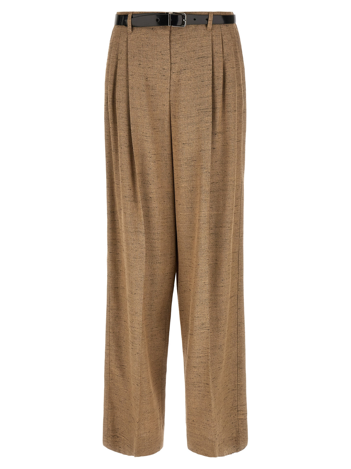 Pantalon décontracté Dolce & Gabbana en viscose beige