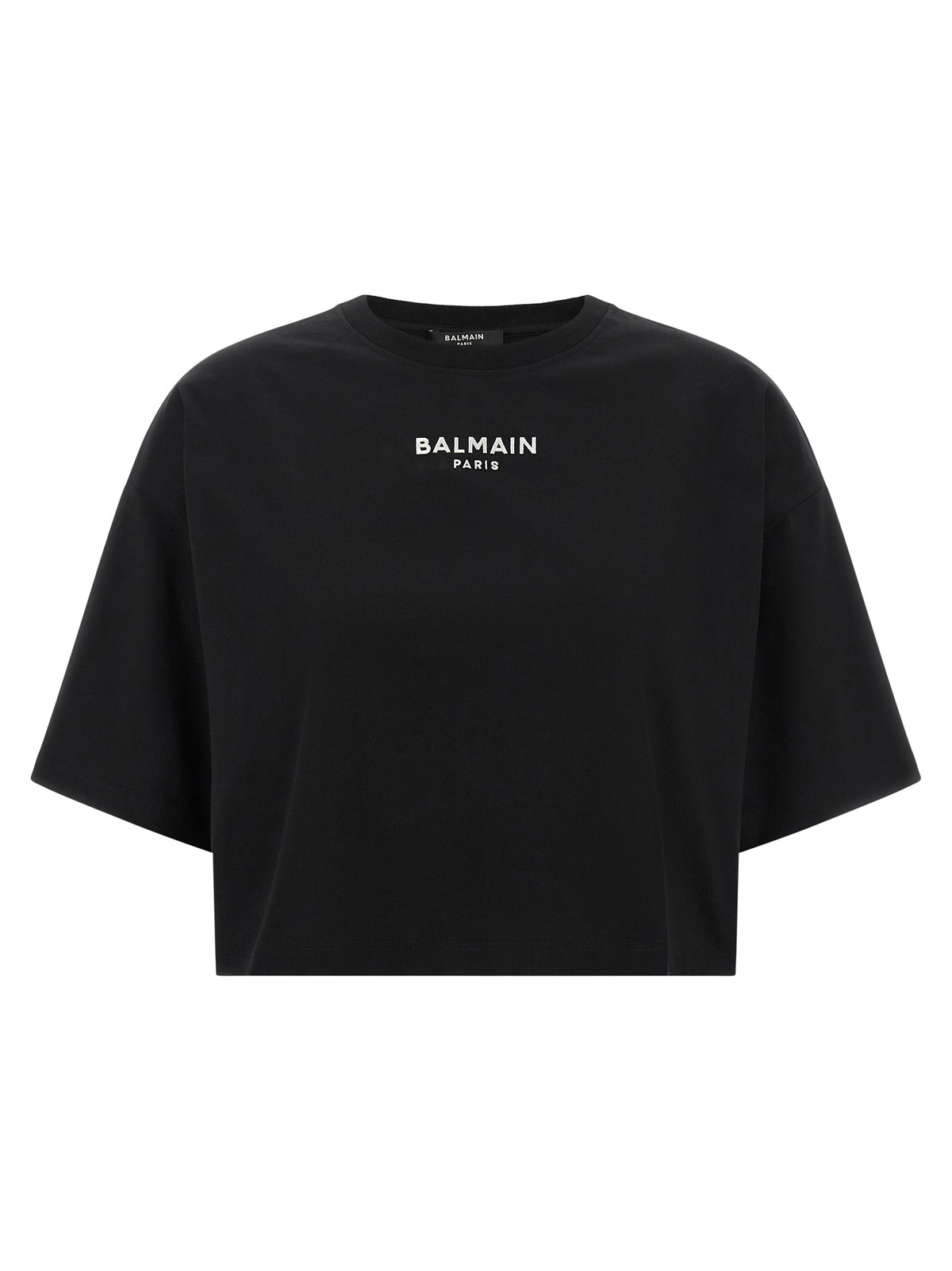T-shirt Balmain en coton noir