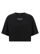 T-shirt Balmain en coton noir