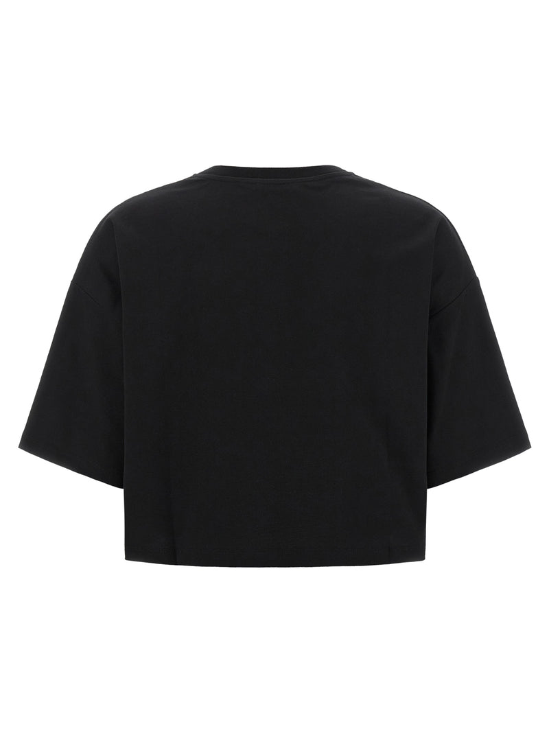 Balmain Black Cotton T-Shirt