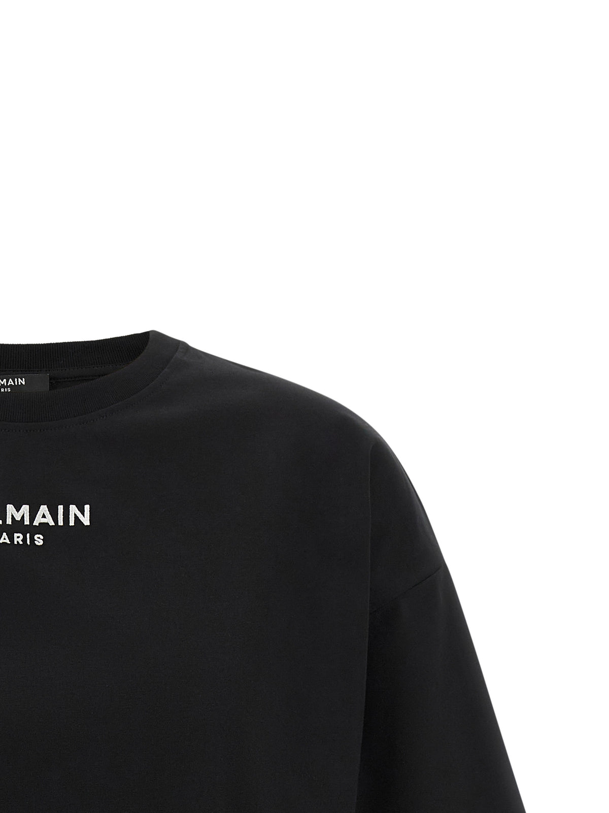 T-shirt Balmain en coton noir
