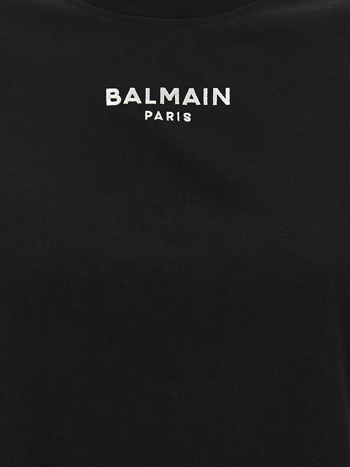 T-shirt Balmain en coton noir