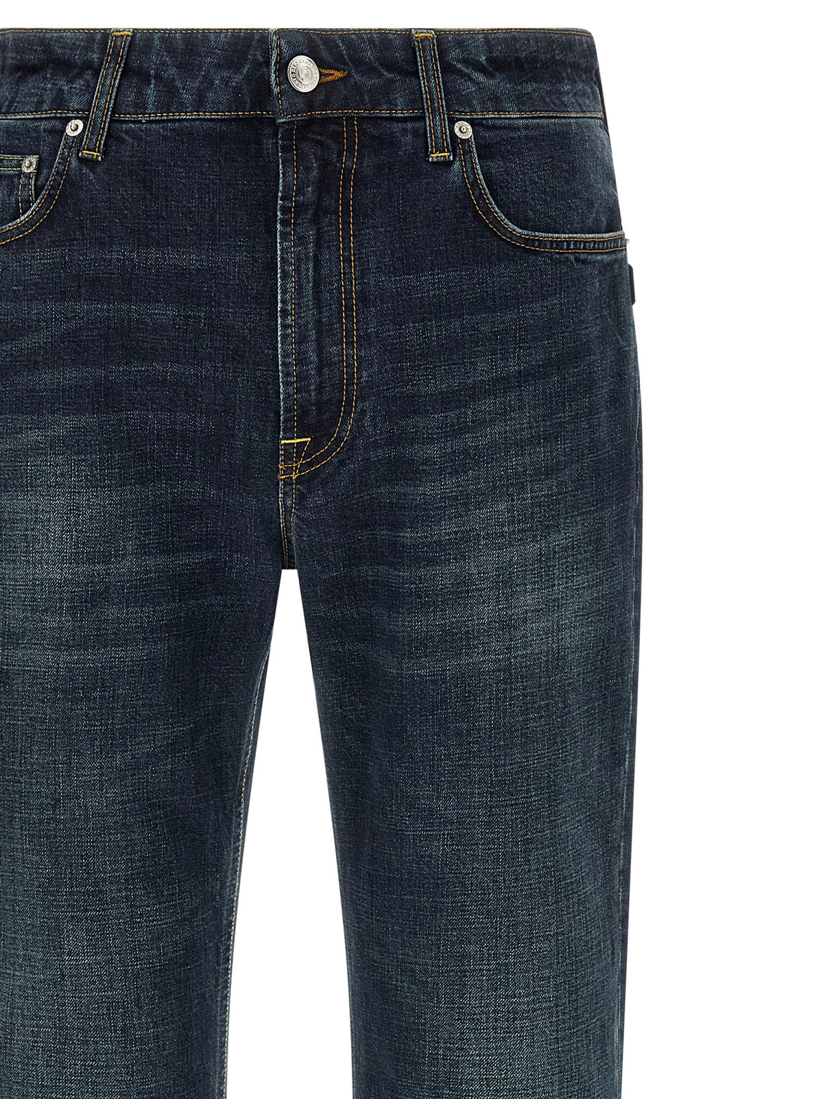 Jean droit en coton bleu Department 5