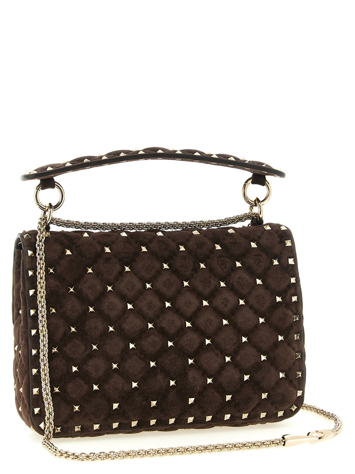 Sac bandoulière Valentino Garavani en veau marron