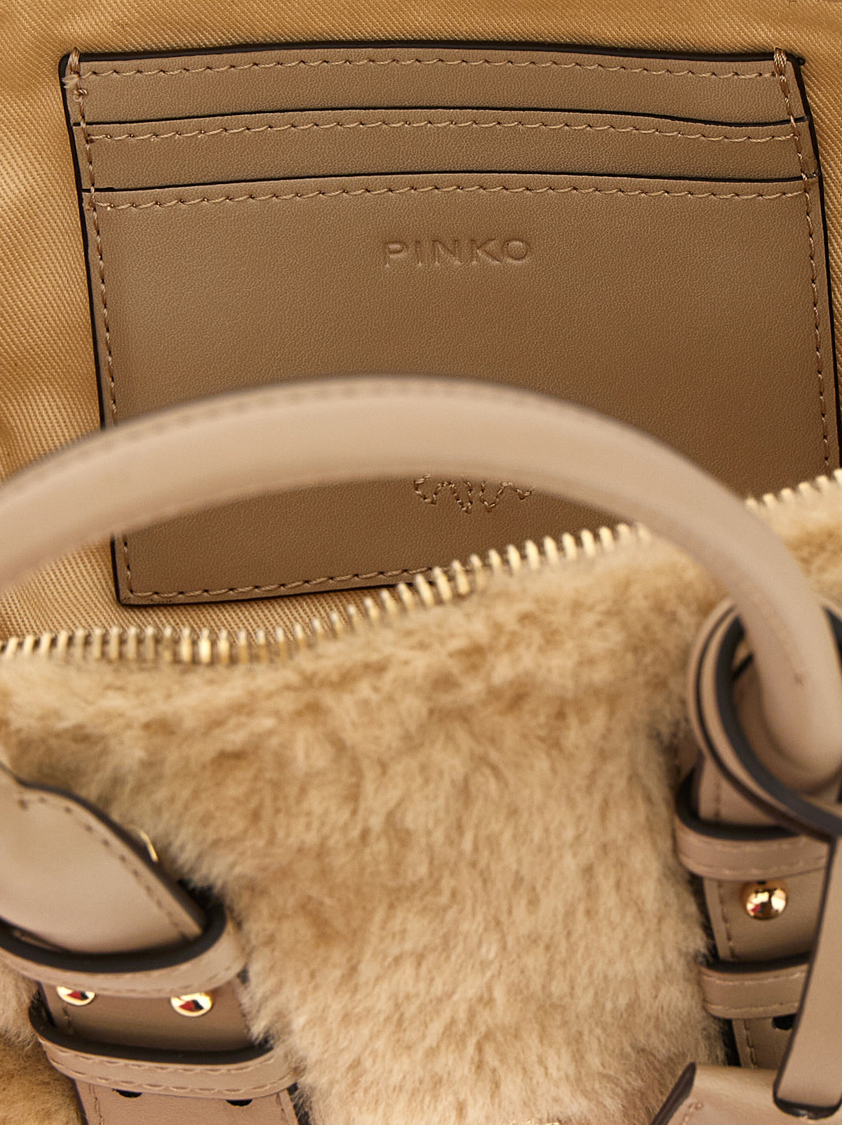 Sac à main PINKO gris en polyester