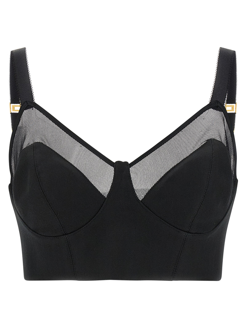 Elisabetta Franchi Black Virgin Wool Tank Tops