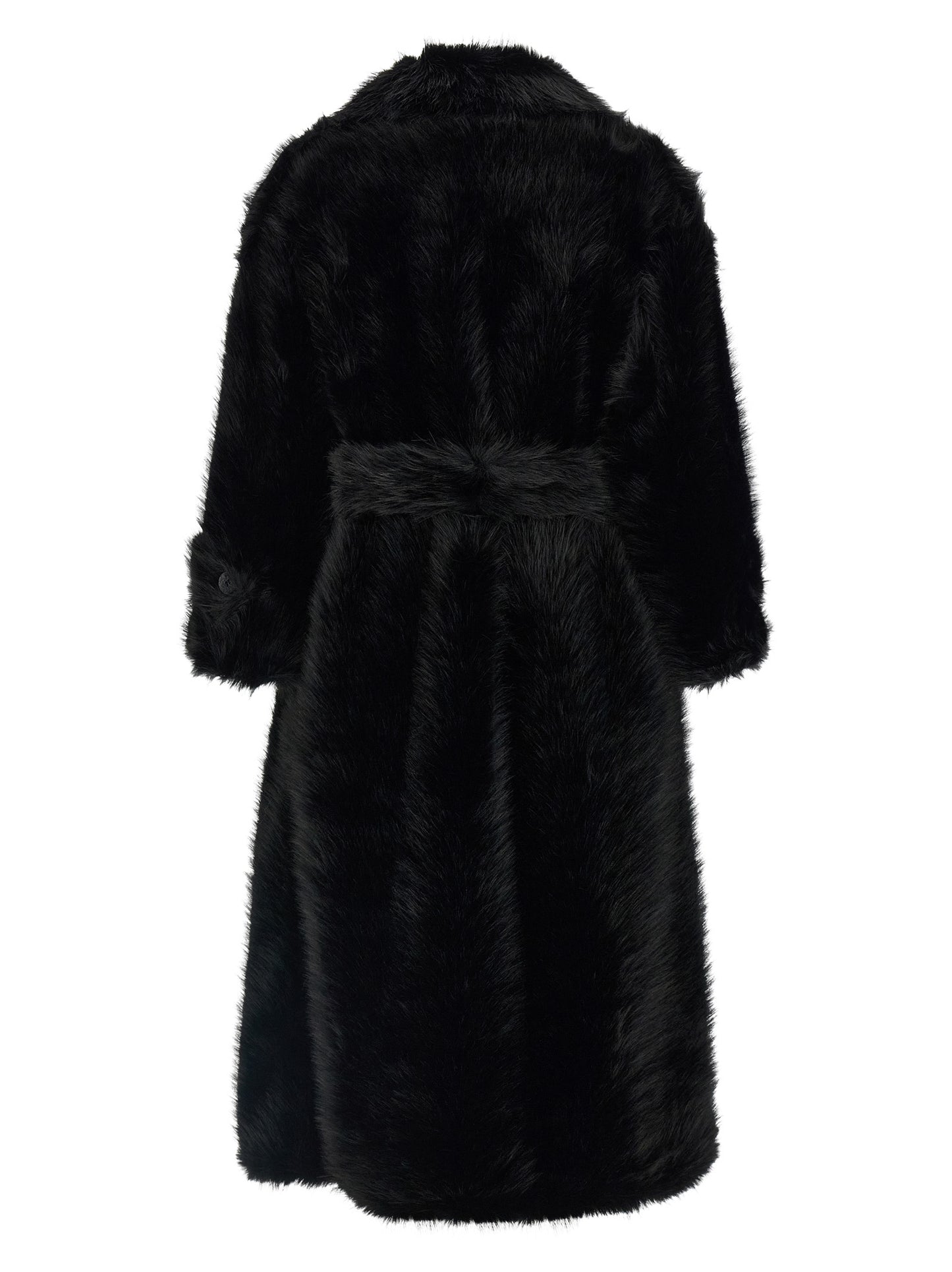 B&B COUTURE Black Polyester Coat
