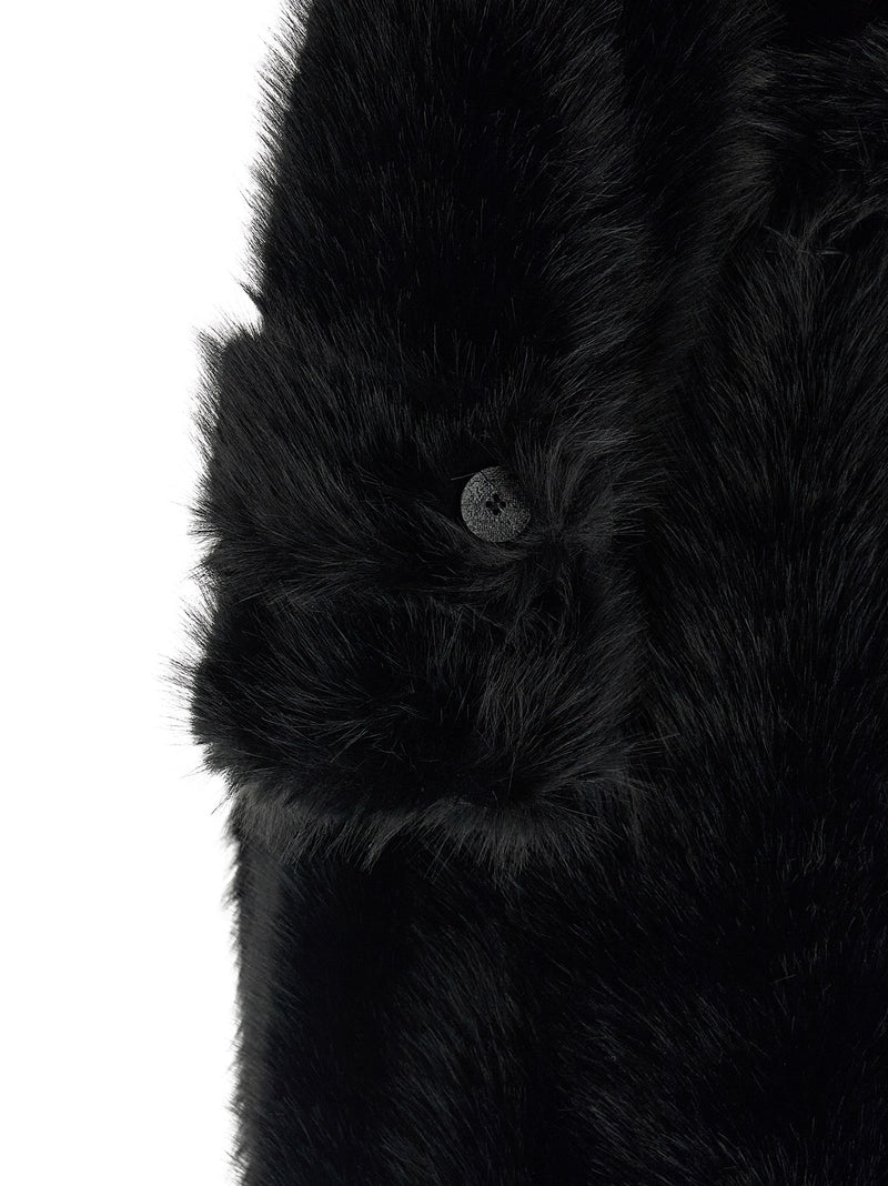 B&B COUTURE Black Polyester Coat