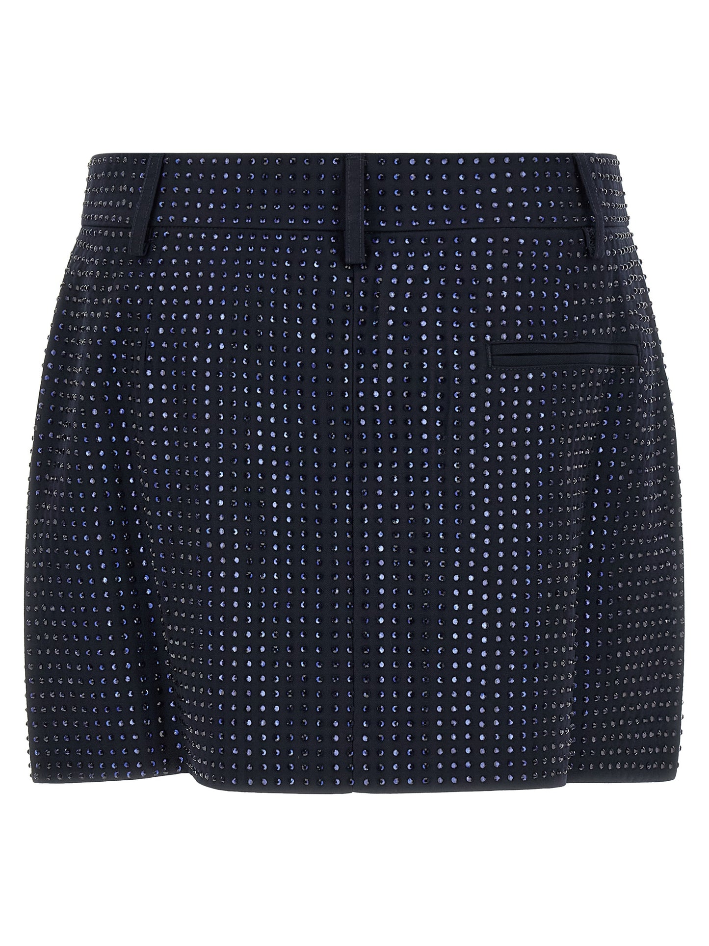 PINKO Blue Polyester Long Skirt