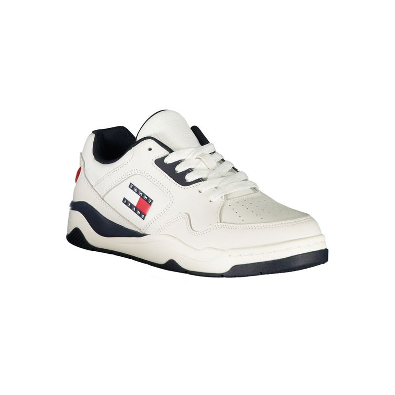 Tommy Hilfiger Bianco Leather Men's Sneaker