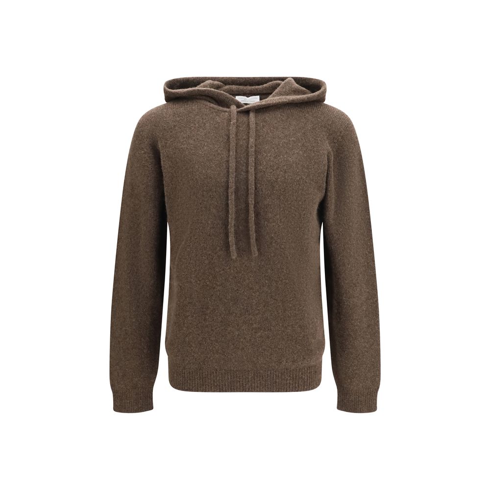 Roberto Collina Oves Aries Hoodie en laine marron