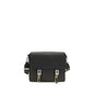Fendi Black Calf Leather Bos Taurus Shoulder Bag