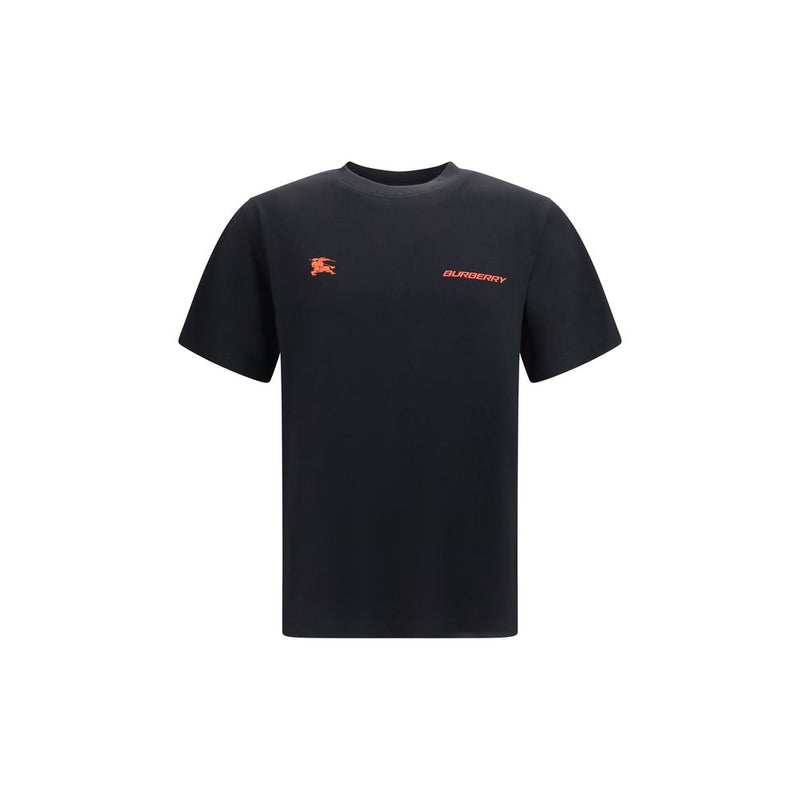 Burberry Black Cotton T-Shirt