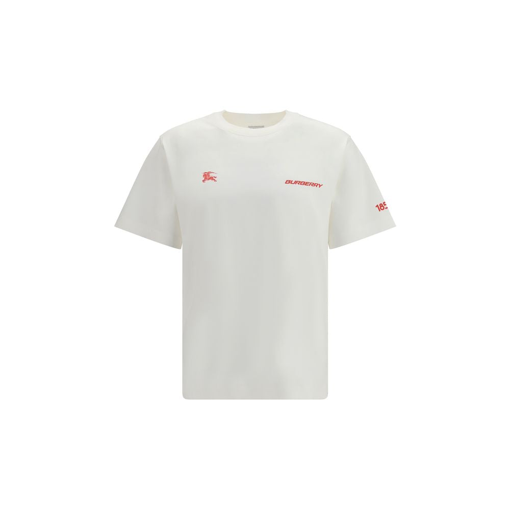 T-shirt en coton blanc Burberry