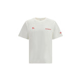 T-shirt en coton blanc Burberry