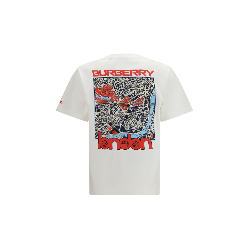 T-shirt en coton blanc Burberry