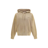 Sweat-shirt en coton marron Golden Goose