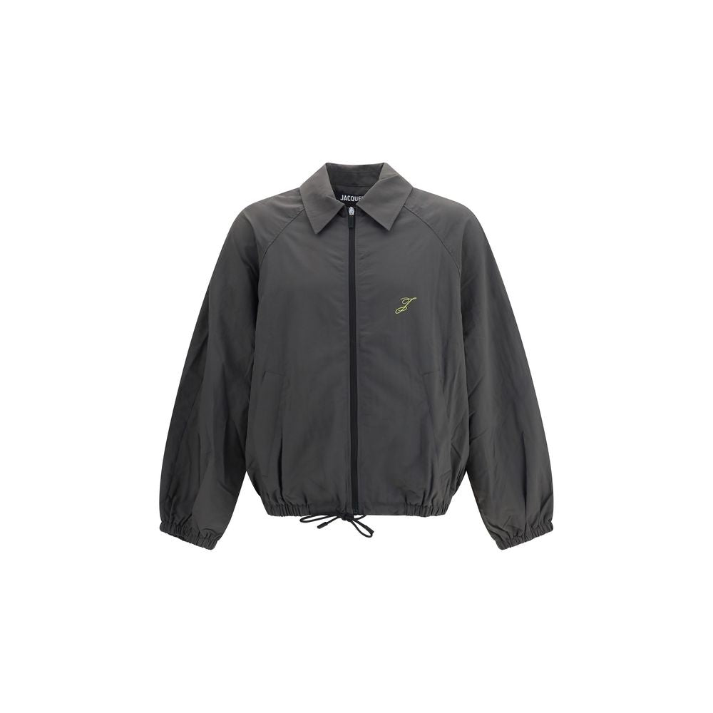 Veste longue Jacquemus en polyamide gris