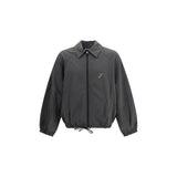 Veste longue Jacquemus en polyamide gris
