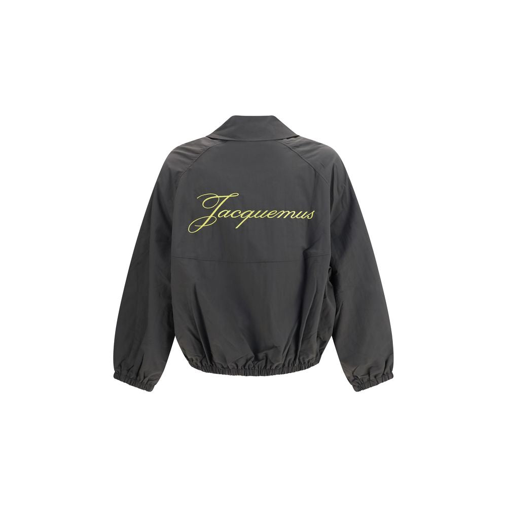 Veste longue Jacquemus en polyamide gris