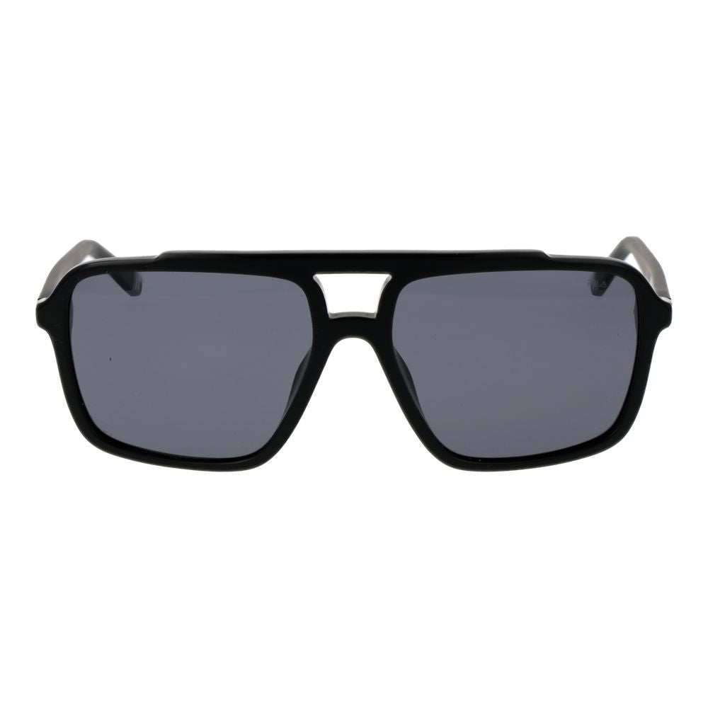 Lunettes de soleil Fila en plastique noir