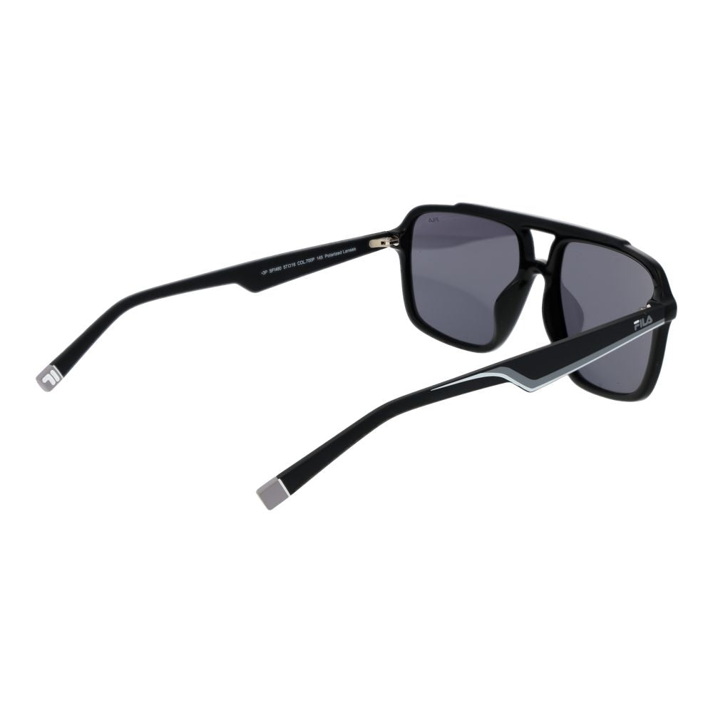 Lunettes de soleil Fila en plastique noir