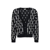 Cardigan Versace en Laine Multicolore Oves Aries