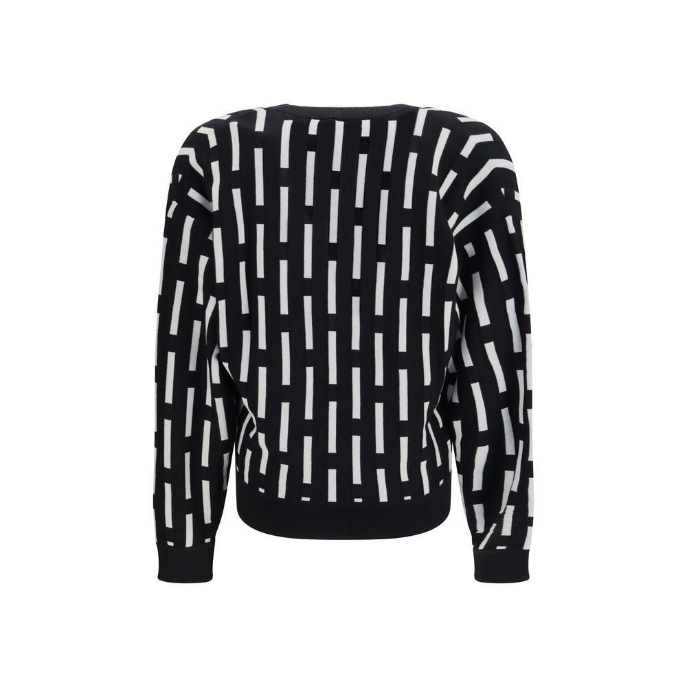 Cardigan Versace en Laine Multicolore Oves Aries