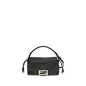 Fendi Black Lamb Ovis Aries Aries Shoulder Bag