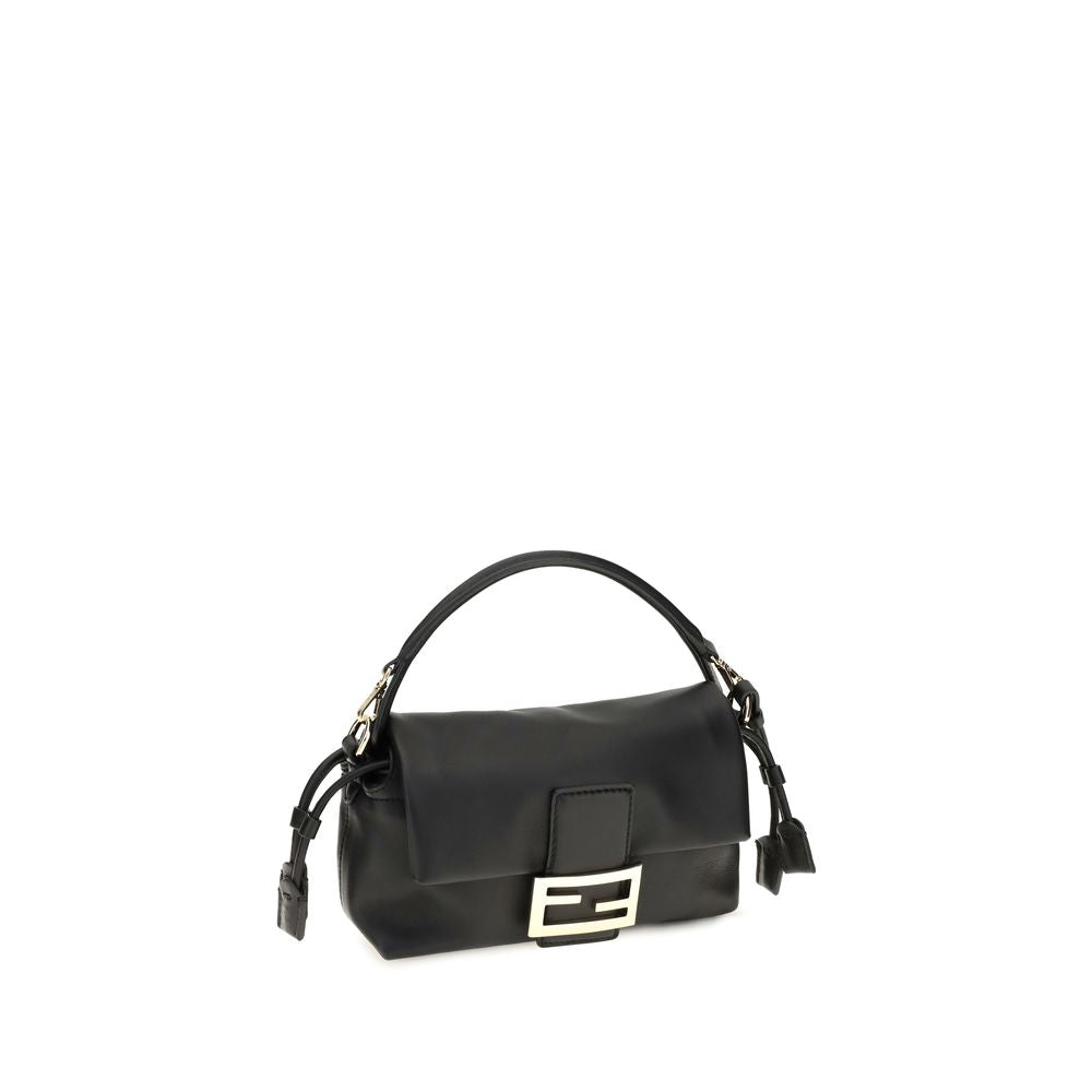 Sac bandoulière Fendi noir en agneau Ovis Aries Aries
