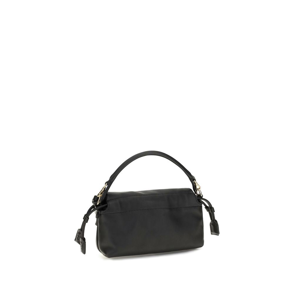 Sac bandoulière Fendi noir en agneau Ovis Aries Aries