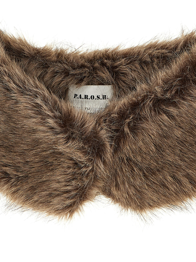 P.A.R.O.S.H. Brown Polyester Other Accessories