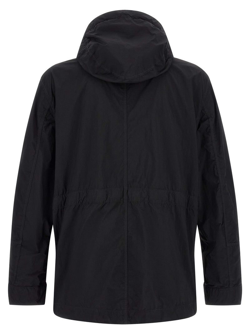 Stone Island Black Polyamide Shell Jacket