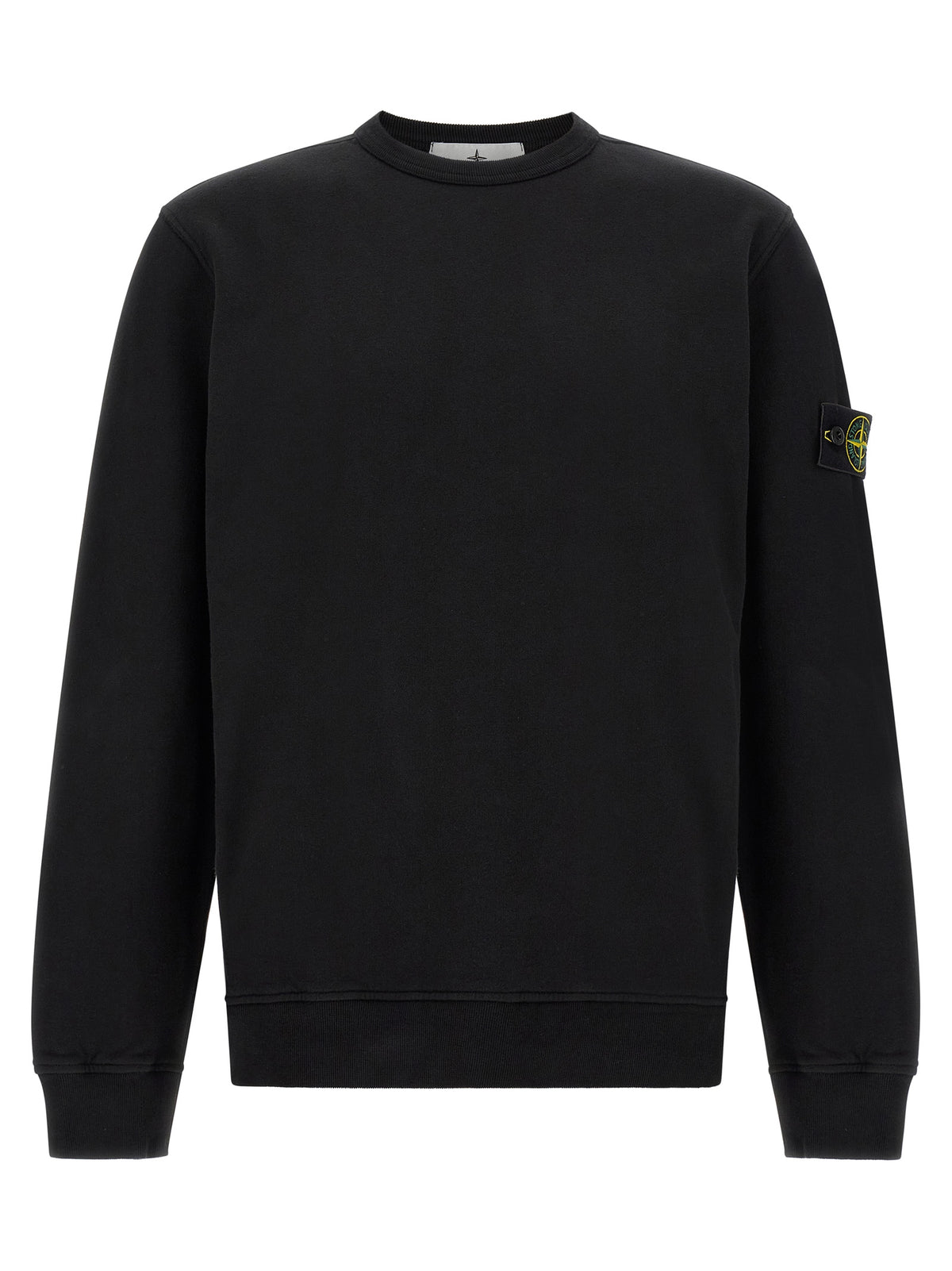 Sweat-shirt Stone Island en coton noir
