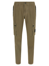 Pantalon cargo Stone Island en coton bicolore