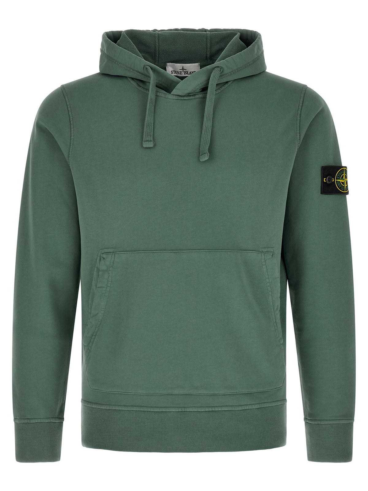 Sweat-shirt bicolore en coton Stone Island