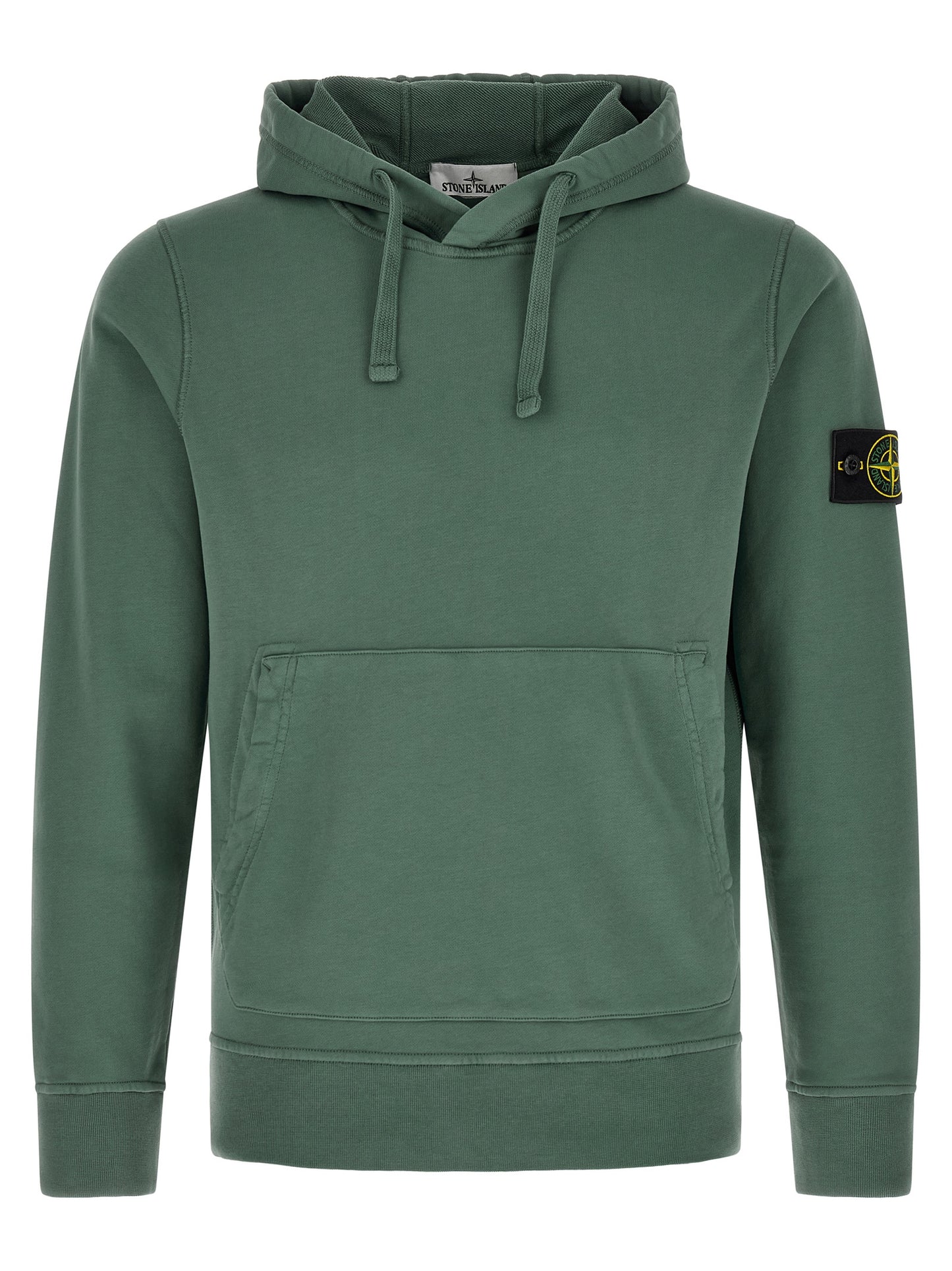Stone Island Bicolor Cotton Sweatshirt